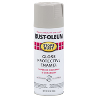 STOP RUST GLOSS PEWTER GRAY 12OZ