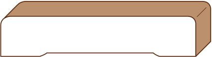 9/16 X 3-1/4 PRM RND EDGE CASING
