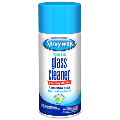 Sprayway Fresh Scent Glass Cleaner 6 oz Foam