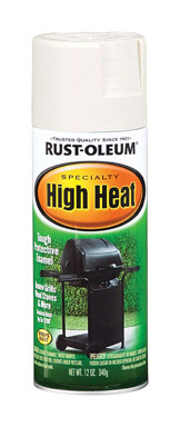 Rust-Oleum Specialty Satin White High Heat Spray Paint 12 oz