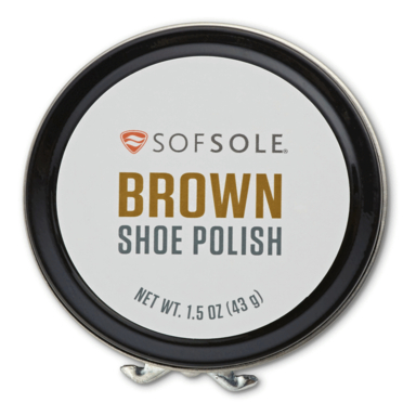 Sofsole Shoe Polish 1.5oz Brwn