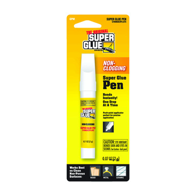 The Original Super Glue High Strength Cyanoacrylate Super Glue Pen 0.07 oz