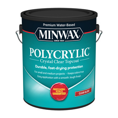 GAL Minwax Polycrylic Gloss