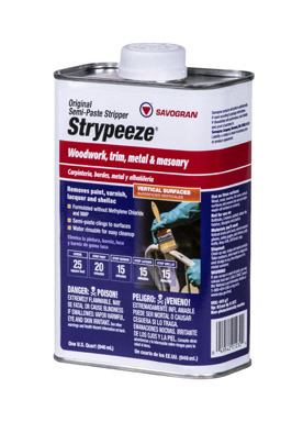 Savogran Strypeeze Paint and Varnish Remover 1 qt