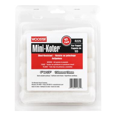 PAINT ROLLR CVR 6" 10PK