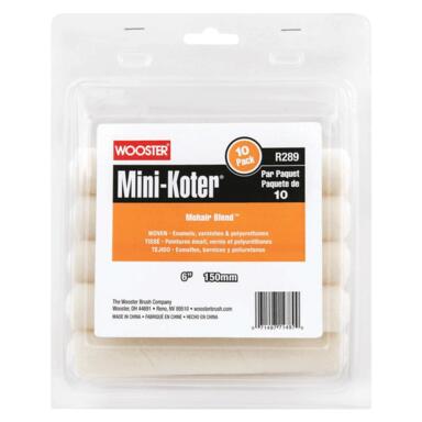 PAINT ROLLR CVR 6" 10PK