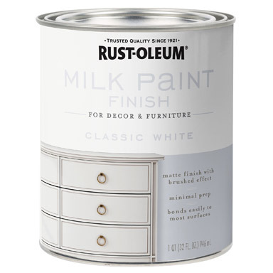 MILK PAINT CL WHITE 1QT