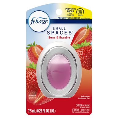 Febreze Small Spaces Wild Berries Scent Air Freshener 0.25 oz Liquid
