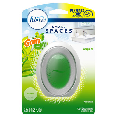 Febreze Small Spaces Original Gain Scent Air Freshener 0.25 oz Liquid