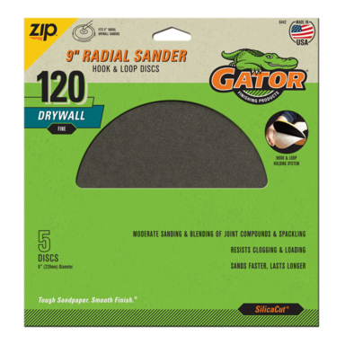 SAND DISC 9" 120GR 5P