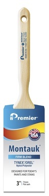 BRUSH 3" FLAT NYLON