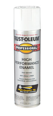 Rust-Oleum Professional Gloss White Spray Paint 15 oz