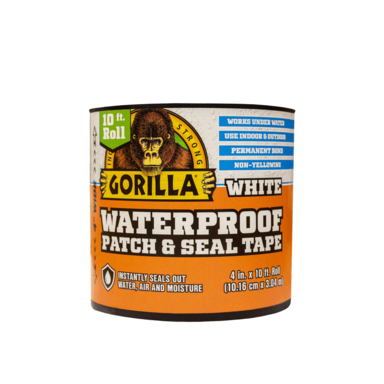 4"x10' Gorilla White Water Tape