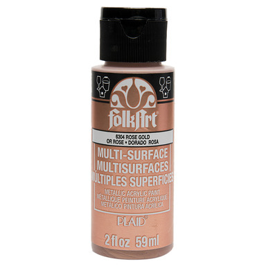 HOBBY PAINT ROSE GLD 2OZ