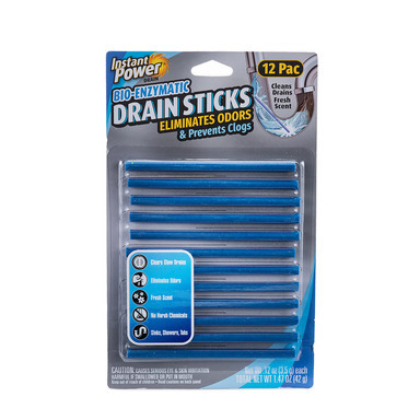 DRAIN OPENER STICK 12PK