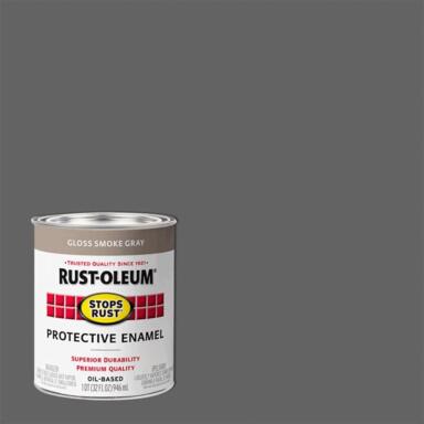 RUSTOLEUM GLS SMOKE GRAY 1QT