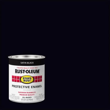 PAINT QT SATN BLK R-O