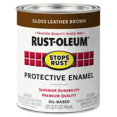 STOPS RUST ENAM LTH BRN