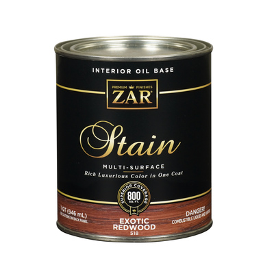Zar QT Exotic RedWood Stain