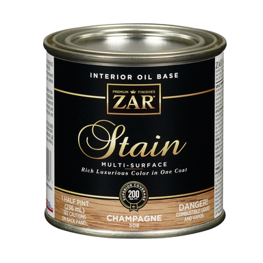 Zar 1/2PT Champagne Wood Stain