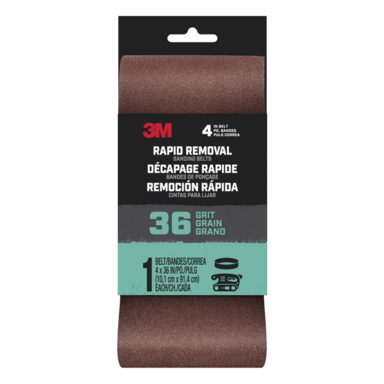 SANDNG BELT 36GRIT 4X36"