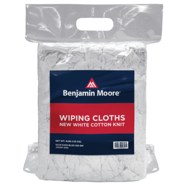 WIPING CLOTH COTTON WHT