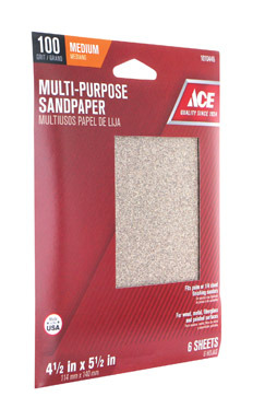 SANDPAPER 1/4S 100G MED