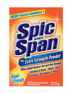Spic & Span Extra Strength Sun Fresh Scent All Purpose Cleaner Powder 27 oz