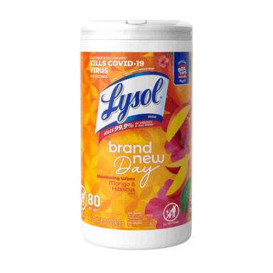 Lysol Disinfect Wipes M&h 80ct