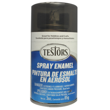 SPRAY PAINT TRNS BLK 3OZ