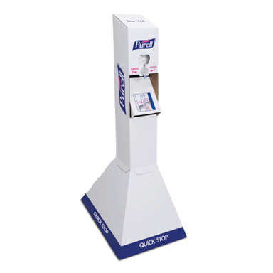 HAND SANITIZER FLR STND