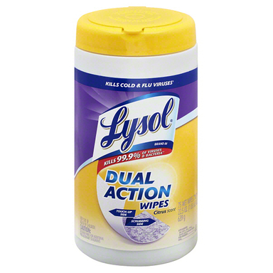 LYSOL DUL ACT WIPES 75PK