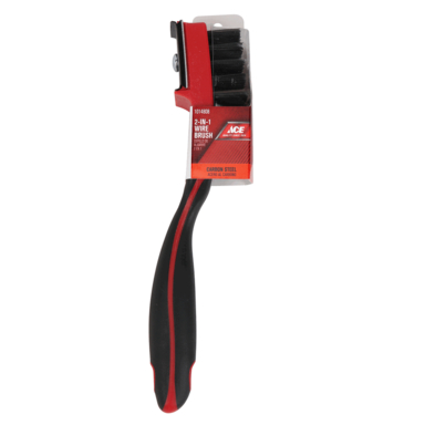 Ace Wire Brush W/ Scraper 4"