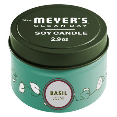 MMCD TIN CANDLE WHT BSL