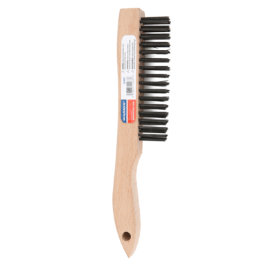Wood Handled Wire Brush 11"