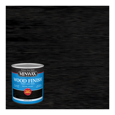 MINWAX STAIN W-B TRUE BLACK QT