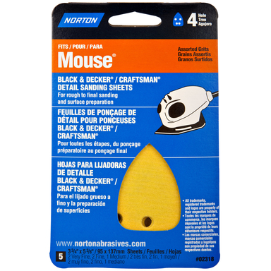 ASSTD MEGA MOUSE SAND PAPER