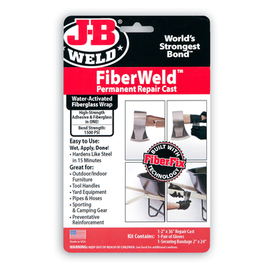 J-B Weld® FiberWeld Permanent Repair Cast Kit