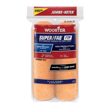 6.5"x0.5" JUM PAINT ROLL COV 2PK