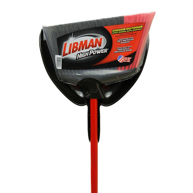 BROOM W/DUSTPAN ANGLE