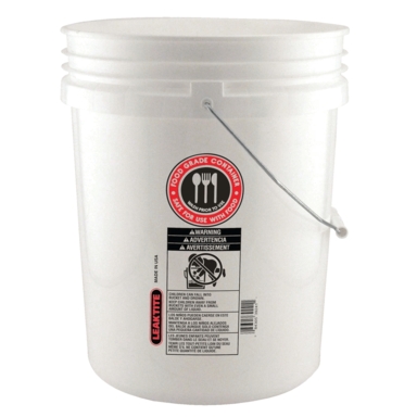 Food Safe Bucket Plastc 5gl