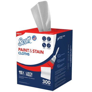 PAINT CLEANG CLOTH 300PC