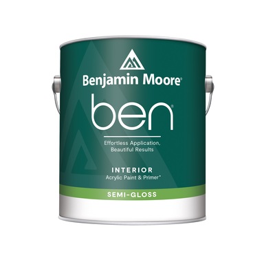 PAINT BM BEN INT SG WHT 2X 1G