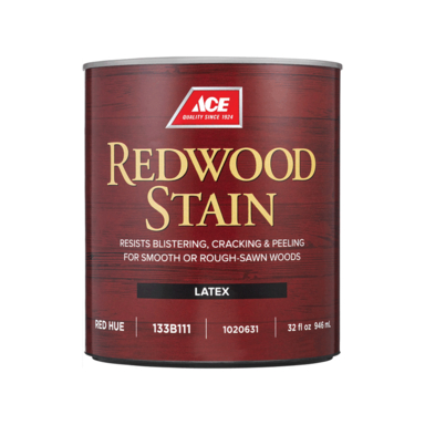 Ace Ext Ltx Redwood Stain Qt