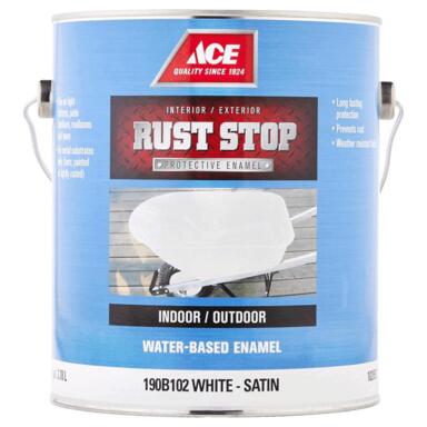 Rust Stop 1Gal I/E WB Satin Wht