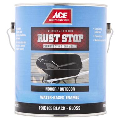 RUST STOP BLK 1G GLS