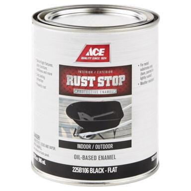 Rstp I/e Ob Flat 1qt Blk