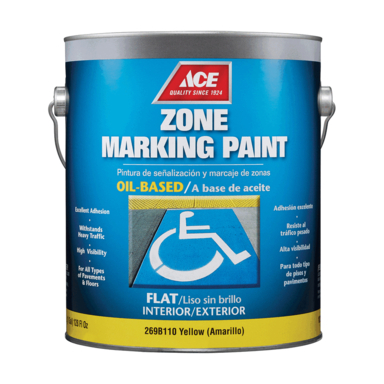 Ace Marking Pnt Oil 1gl Yllw