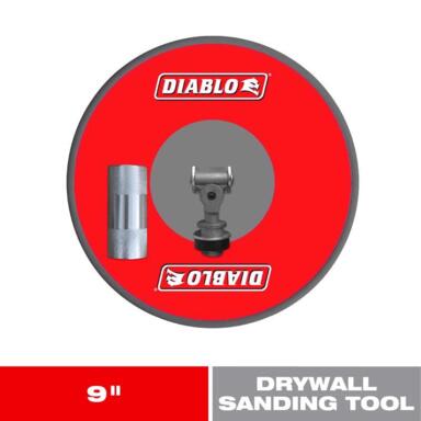 9" ROUND DRYWALL SANDER HEAD
