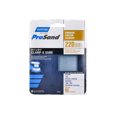 4.5X5.5 C&S 220G 6PK SANDING SHT